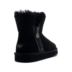 Ugg Mini Zipper Boot - Black