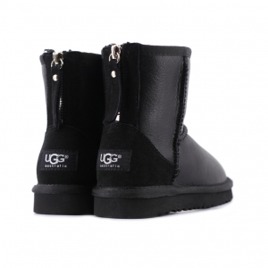 Ugg Kids Zip Metallic - Black