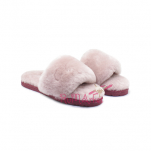 Меховые Тапочки FUR Slides - Pink