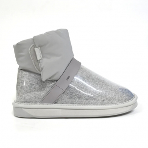 UGG Clear Quilty Boots Mini - Grey