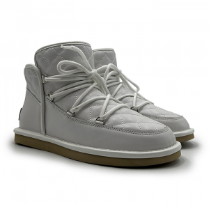 Ugg Lodge Mini Leather - White