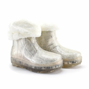 DRIZLITA CLEAR BOOT - White