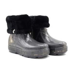 DRIZLITA CLEAR BOOT - Black