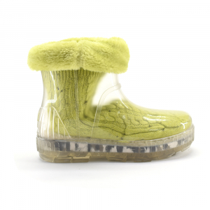 DRIZLITA CLEAR BOOT - Key Lime