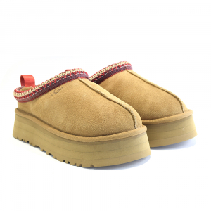 Слипоны тапочки UGG TAZZ Chestnut