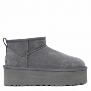 Classic Ultra Mini Platform Boot Grey