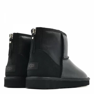 UGG Mini Zip Metallic Black 