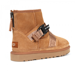 CLASSIC MINI QUICKCLICK BOOT CHESTNUT