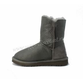 Kids Bailey Button Metallic Grey