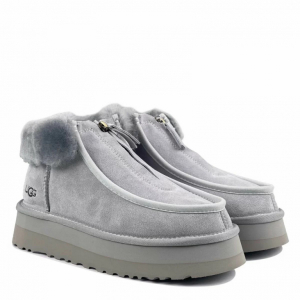 Ugg Funkette Platform Boots Grey Violet