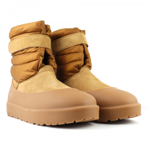 UGG CLASSIC SHORT PULL-ON WEATHER CHESTNUT