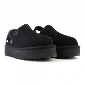 GOLDENSTAR CLOG PLATFORM BLACK