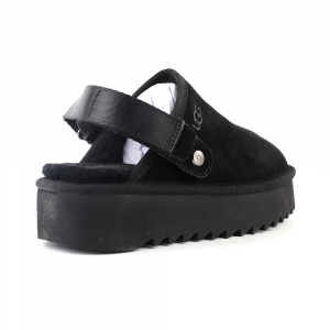 GOLDENSTAR CLOG PLATFORM BLACK