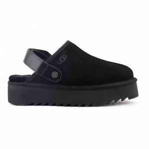 GOLDENSTAR CLOG PLATFORM BLACK