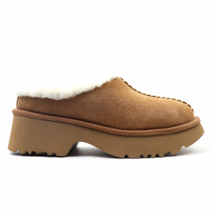 New Heights Cozy Clog Chestnut