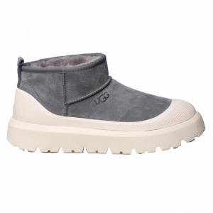 UGG Men Ultra Mini Hybrid Grey