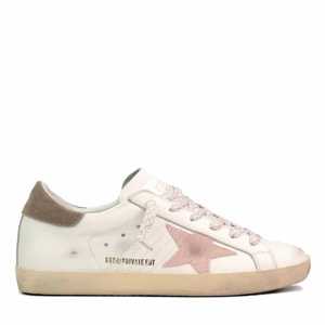 Golden Goose Super-Star Pech Pink Star