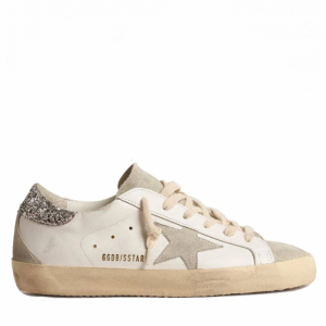  Super-Star With Gray And Silver Glitter Heel Tab