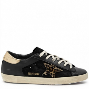Golden Goose Super Star / Black-leo star