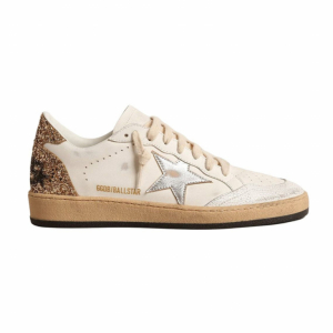 Golden Goose Ball Star with Metallic leather star and Glitter heel tab