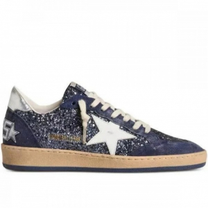 Golden Goose Ball Star Glitter Blue