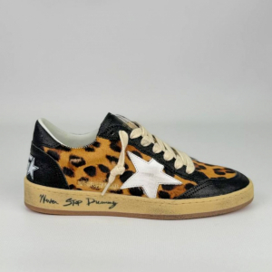 Golden Goose Ball Star / Leopapd print 