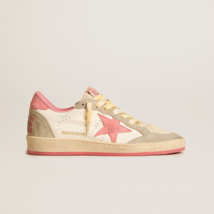 Golden Goose Ball Star / Pink star and heel tab 