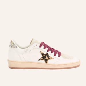 Golden Goose Ball Star Leo Star / Red Laces