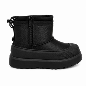 UGG Kids Mini Weather Hybrid Leather Black