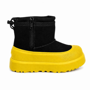 UGG Kids Mini Weather Hybrid Black Suede Summer