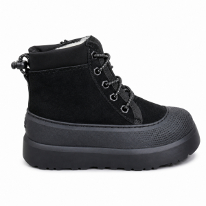 UGG Kids Neumel Hybrid Black Suede 