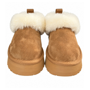 Kids Tazelle Platform Chestnut