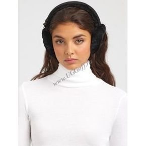 UGG Earmuff  - меховые наушники черного цвета 