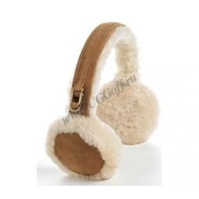 UGG Earmuff  - меховые наушники рыжего цвета 