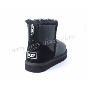 UGG Mini Zip Metallic Black Blink