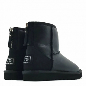 UGG Mini Zip Metallic Black Blink