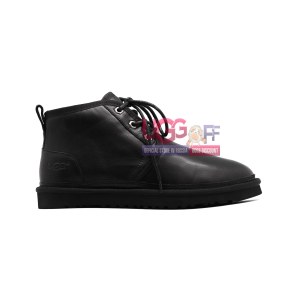 Мужские кожаные ботинки Leather Boots Neumel Black